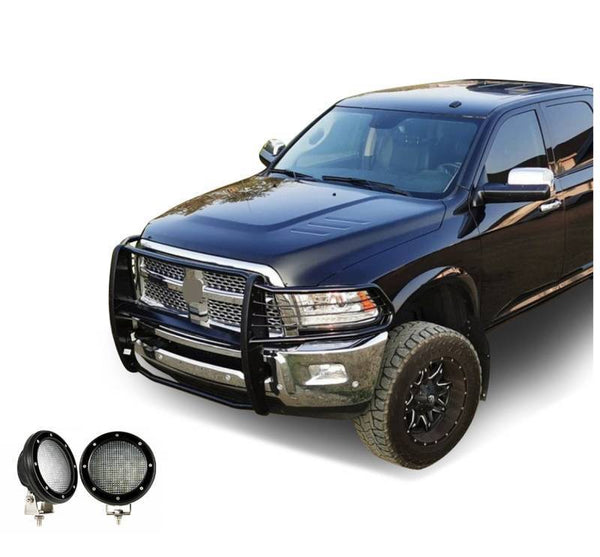 Black Horse Grille Guard Kit (MPN: 17DR01MA-PLFB)