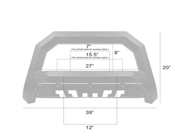 Armordillo Rayden Bull Bar (MPN: 8724309)