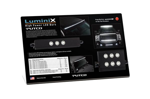 Putco LuminiX LED Light Bar Display (MPN: 230100D)