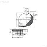 Valeo Slim Sports Horn (MPN: 85114)