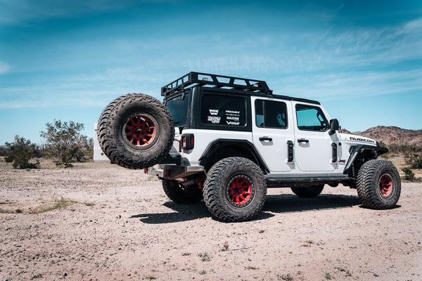 Body Armor Spare Tire Carrier (MPN: 5298)