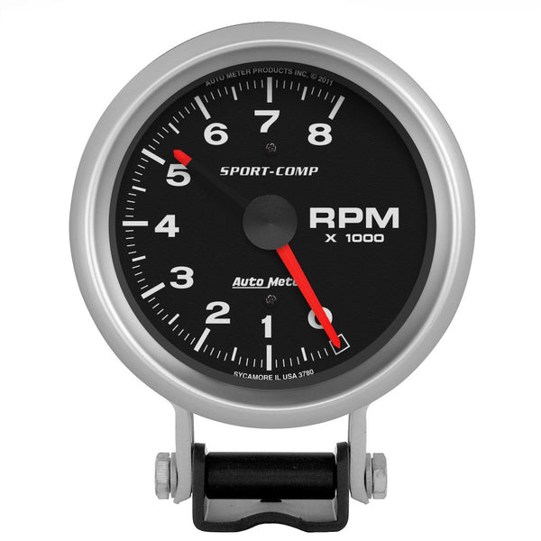 AutoMeter Sport-Comp Pedestal Mount Tachometer (MPN: 3780)