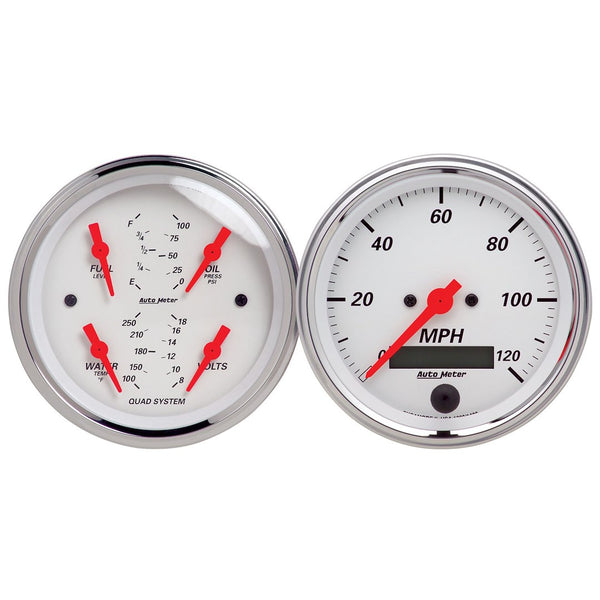AutoMeter In-Dash Analog Gauge Set (MPN: 1308)