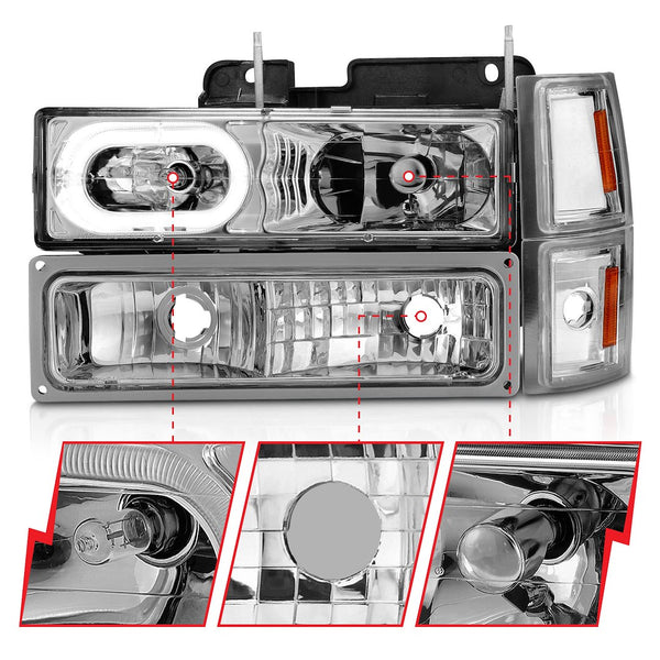 AnzoUSA Headlight Assembly (MPN: 111508)