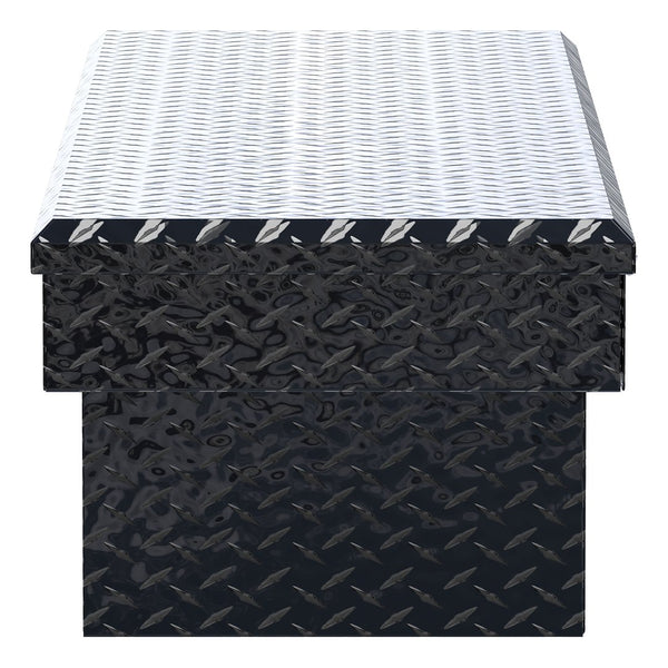 UWS 66-Inch Gloss Black Heavy-Wall Aluminum Truck Tool Box (MPN: EC10382)