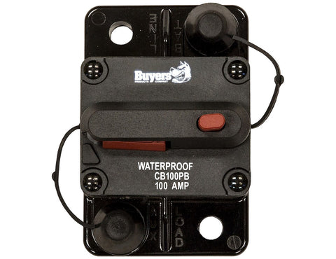 Buyers Products Circuit Breaker 100 Amp (MPN: CB100PB)