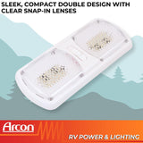 LED Ceiling Double Light by Arcon (MPN: 20670N)