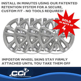 Coast To Coast Impostor Wheel Skin 17 Inch (MPN: IWCIMP406X)