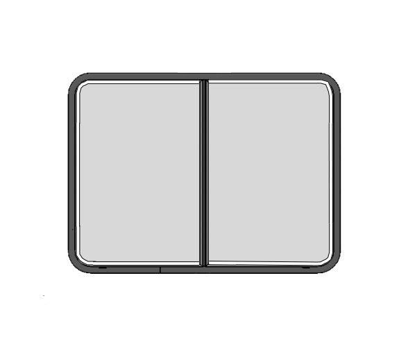 Lippert Components 8800 Series Vertical Slider Window (MPN: V000359022)