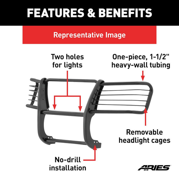Aries Grille Guard (MPN: 3046F)