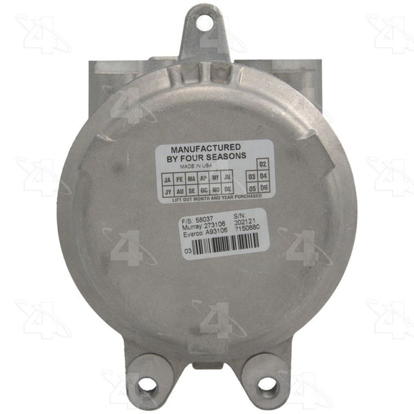 Four Seasons Air Conditioner Compressor (MPN: 58037)