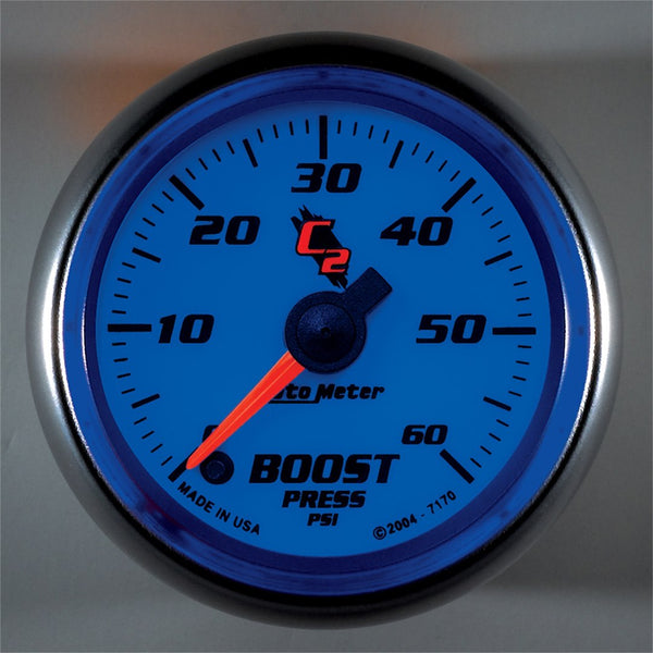 AutoMeter Gauge Boost C2 Full Sweep Electric (MPN: 7170)