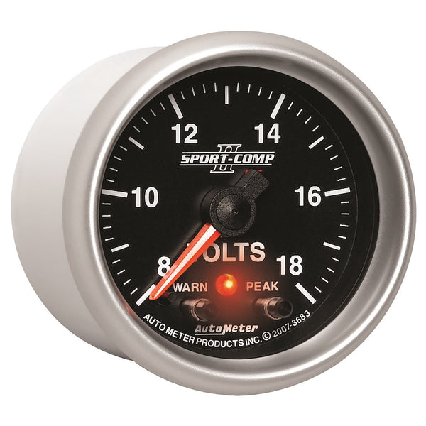 AutoMeter Sport-Comp II Voltmeter (MPN: 3683)