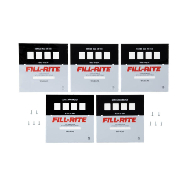 Fill-Rite Flow Meter Faceplate (MPN: KIT900FPP)