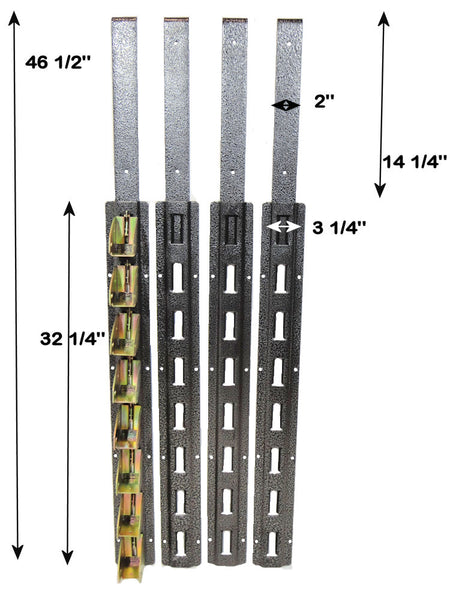 Rack-Em Shelf Bracket Kit (MPN: RA-13)