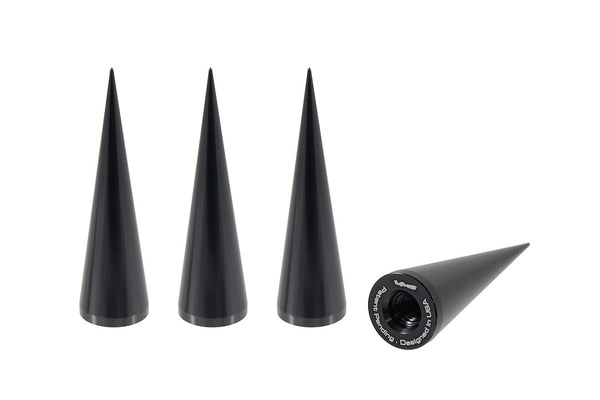 True Spike Lug Nut Cover Set (MPN: LGC032BK)