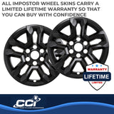 Coast To Coast Impostor Wheel Skin 18 Inch (MPN: IMP502BLK)