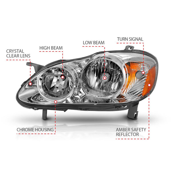 ANZO USA Headlight Assembly (MPN: 121540)