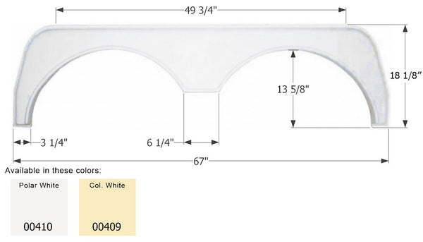 Icon Fender Skirt (MPN: 00409)