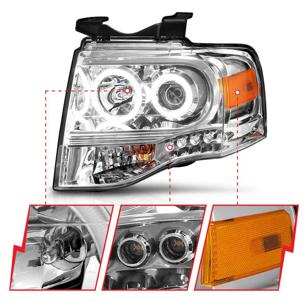 AnzoUSA Projector Headlight Assembly (MPN: 111114)