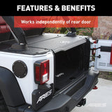Aries Jeep Security Cargo Lid (MPN: ALC25000-00)