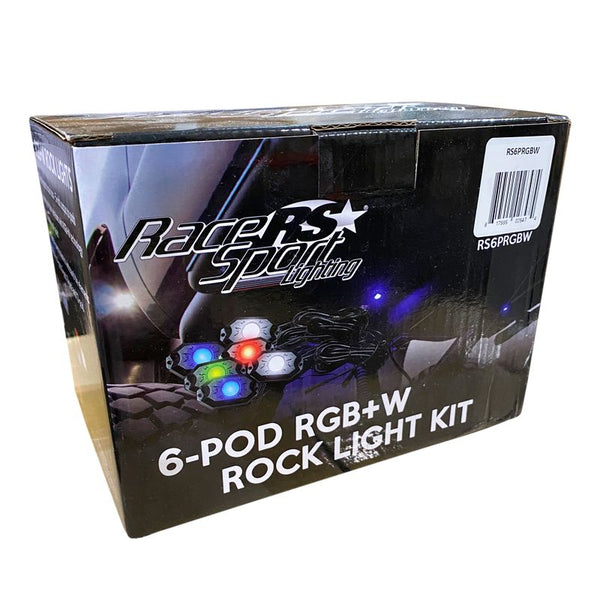 Race Sport Lighting Underbody Light Kit (MPN: RS6PRGBW)