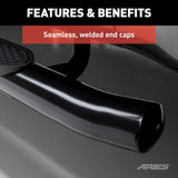 Aries 4 Inch Oval Nerf Bar With Step Pads (MPN: S224051)