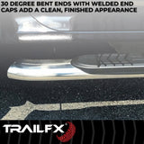TrailFX 5 Inch Oval Bent Side Bars (MPN: A7063S)