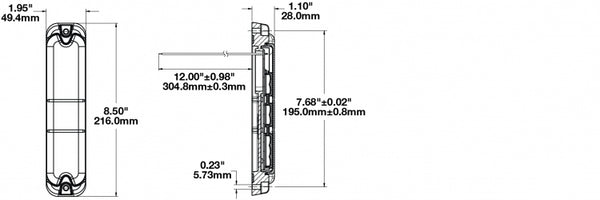 J.W. Speaker Tail Light Assembly (MPN: 0338061)