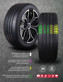 Kenda Vezda UHP A/S Tire (MPN: 400042)