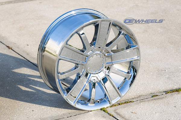 OE Wheels CV77 Chrome Plated Wheel (MPN: CV77-20090-6550-27C)