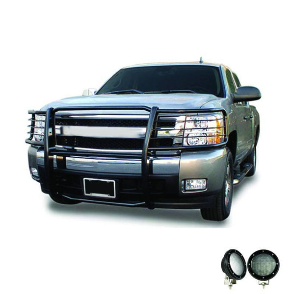 Black Horse Grille Guard Kit (MPN: 17GT28MA-PLFB)