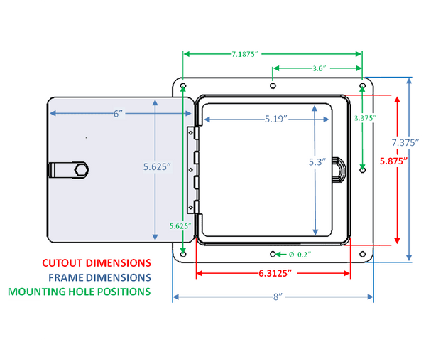 Ultra-Fab Access Door (MPN: 48-979010)