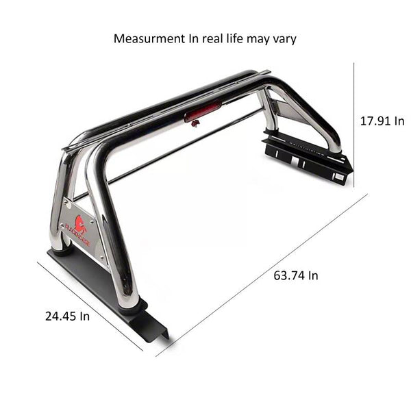 Black Horse Off Road Truck Bed Bar (MPN: RB005SS)