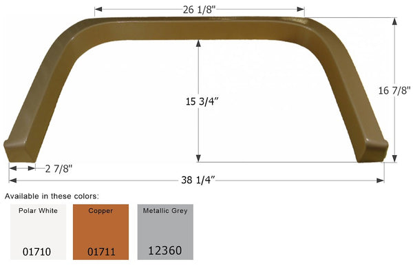 Icon Fender Skirt for Coachmen RVs (MPN: 12360)