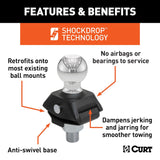 Curt RockerBall Trailer Hitch Ball (MPN: 40248)