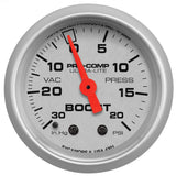 AutoMeter Gauge Boost Vacuum Ultra-Lite (MPN: 4301)