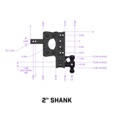 Gen-Y Hitch Torsion-Flex Trailer Hitch Ball Mount (MPN: GH-1225)