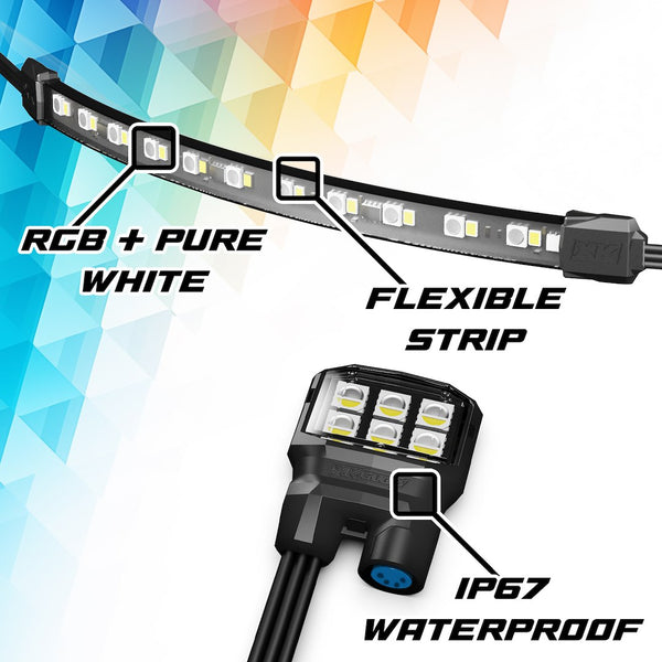 XKmax LED Underbody Light Kit (MPN: MX-MOTO-ADV)