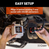 CURT Echo Wireless Trailer Brake Controller (MPN: 51200)