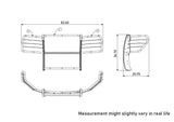 Black Horse Grille Guard Kit (MPN: 17GT29MA-PLR)
