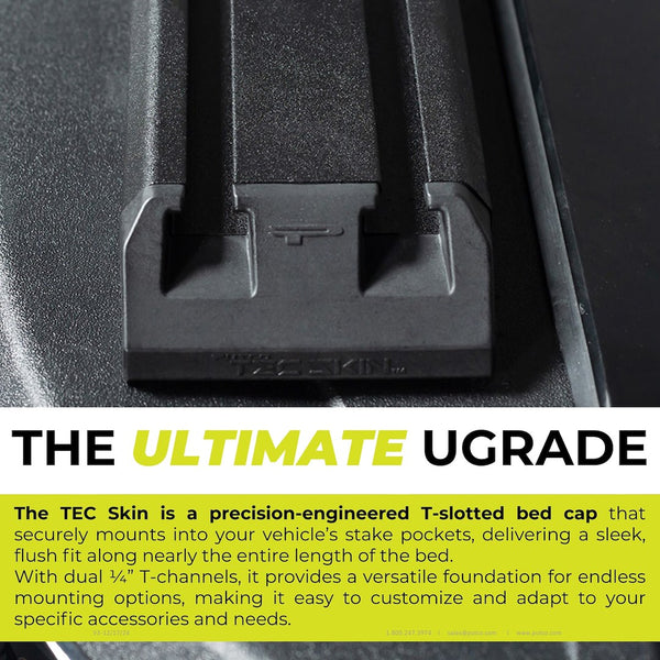 Putco TEC Skin Bed Cargo Rack Base Rail (MPN: 129859)