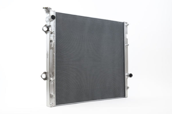 CSF Radiator Two Row Smooth Satin Aluminum Core (MPN: 7214)