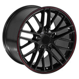 OE Wheels CV08A Gloss Black Wheel (MPN: CV08A-18105-5475-56BR)