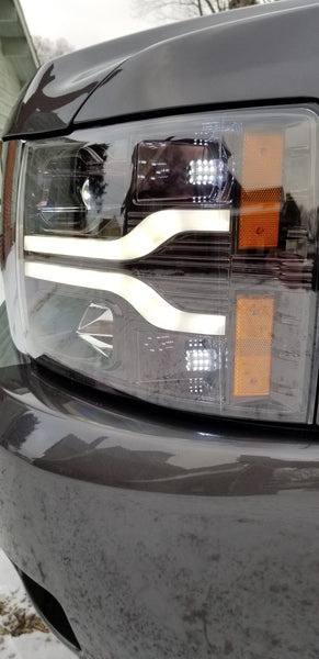 Recon Accessories Headlight Assembly (MPN: 264195BKC)