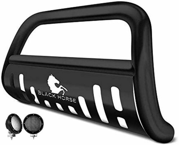 Black Horse Off Road Bull Bar (MPN: BB045211A-SP-PLFB)