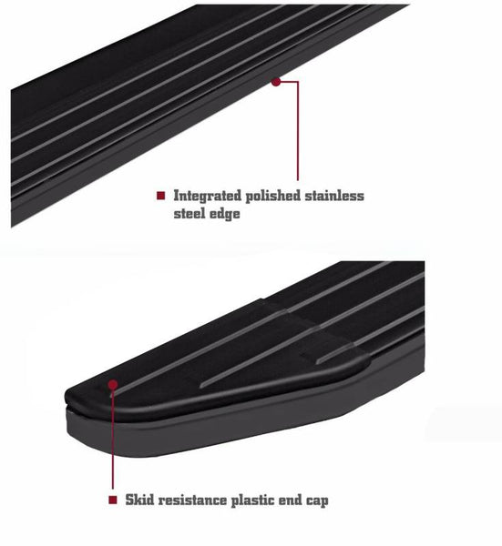 Black Horse Off Road Peerless Running Board (MPN: PR-H476BK)