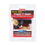 Propane supply splitter for multiple appliance connections (MPN: 59893)