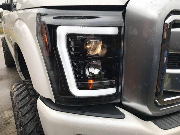 RECON Headlight Assembly With Halogen Bulbs (MPN: 264272BKC)