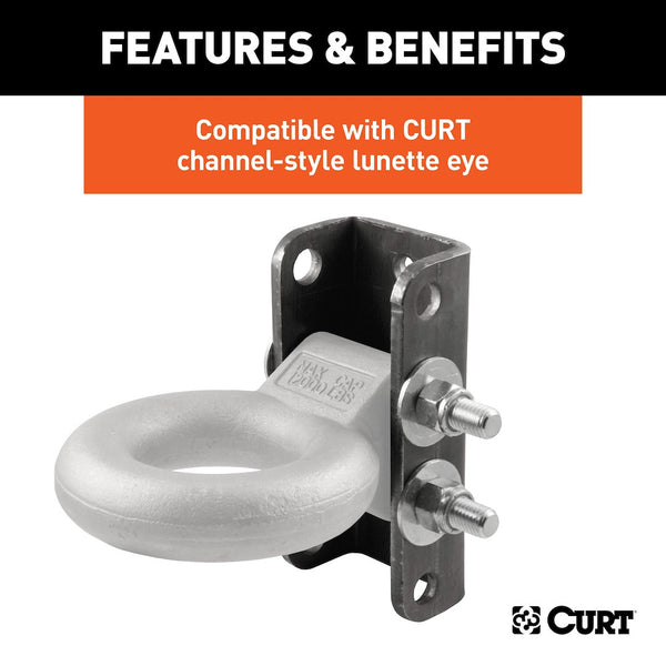 CURT Lunette Channel for Heavy-Duty Towing (MPN: 48610)